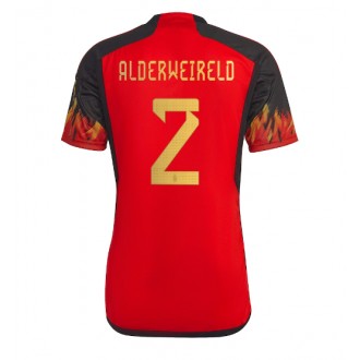 Belgien Toby Alderweireld #2 Hemmatröja VM 2022 Korta ärmar